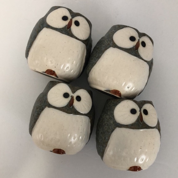 Anthropologie Dining Kotobuki Lucky Owl Japanese Style Earthenware